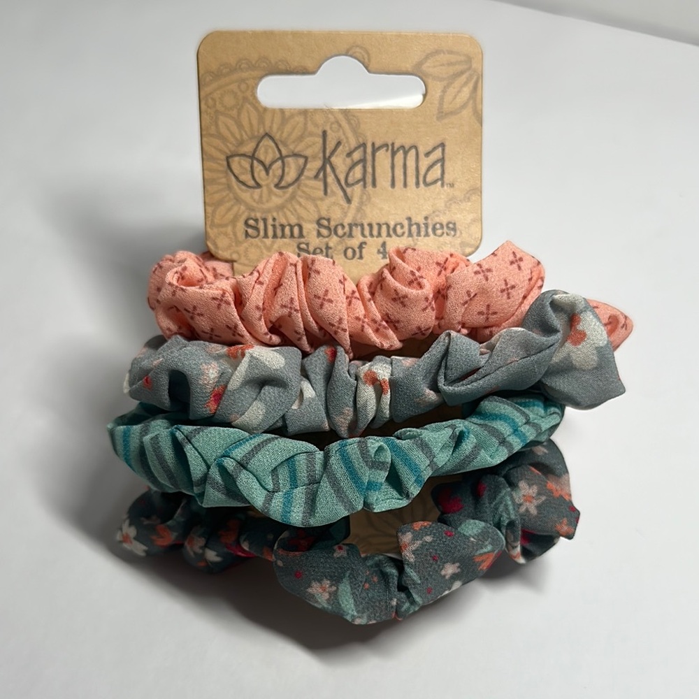 Karma Slim Scrunchies - Wildflower - 1059